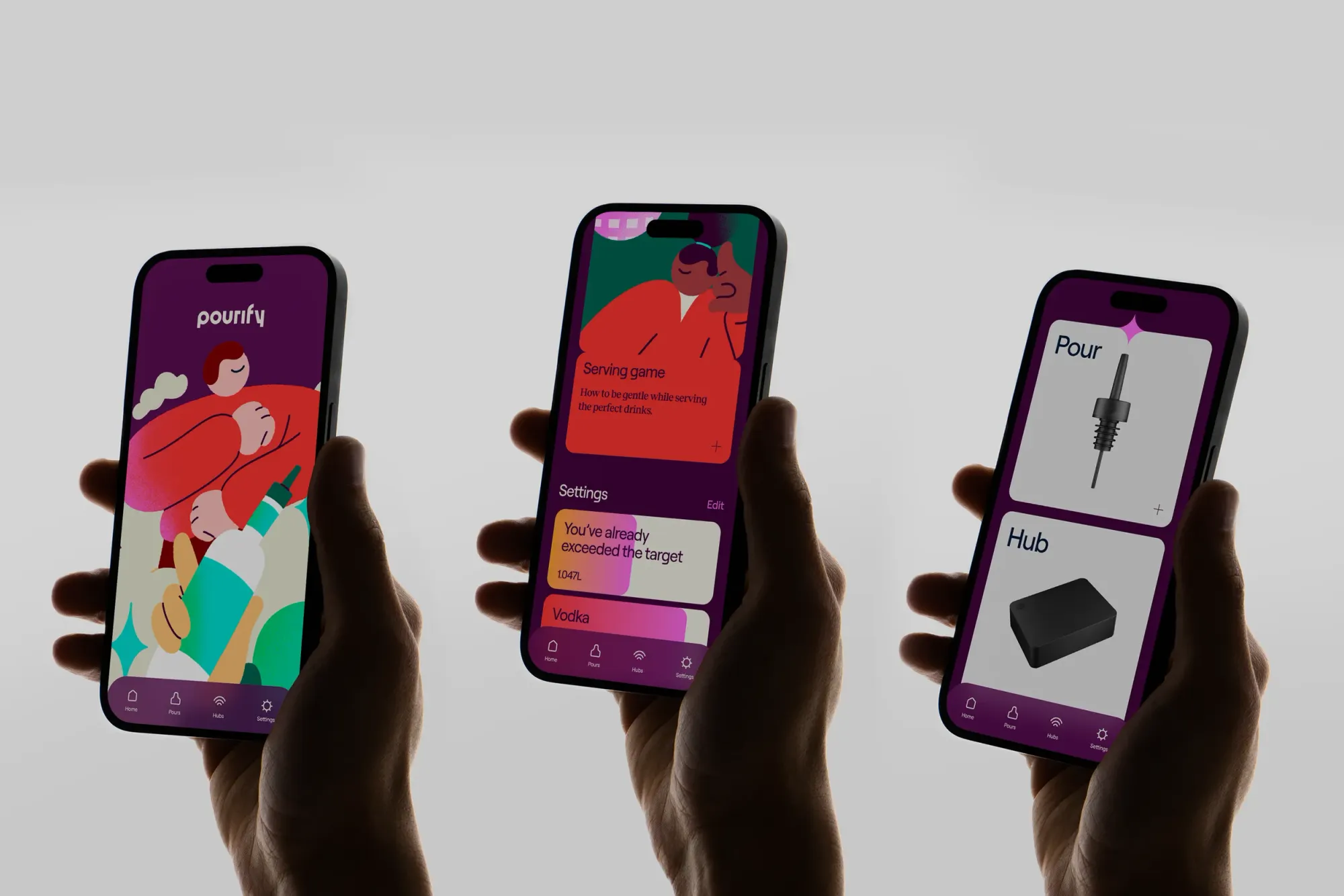Pourify app